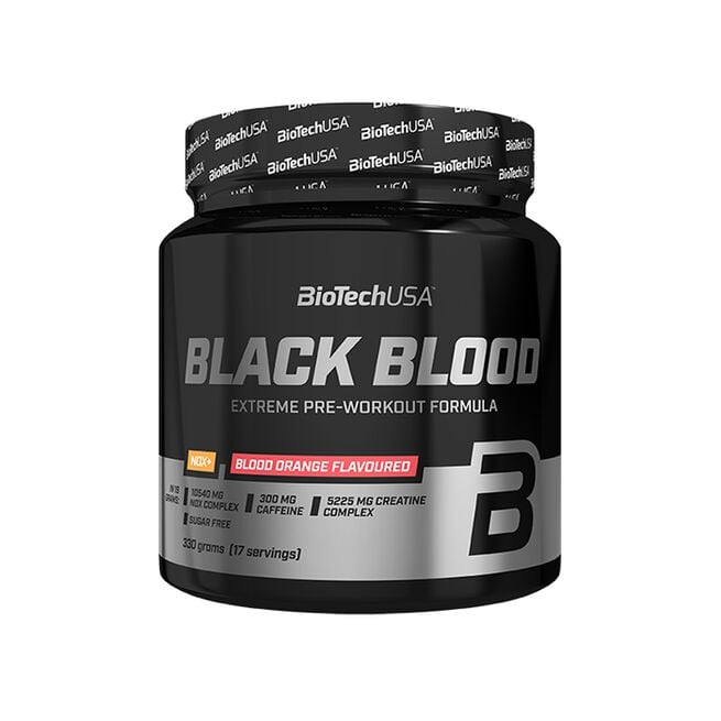 Black Blood NOX+, 340 g, Blood Orange Black Blood NOX+ PWO Blodappelsin 330 g Apelsin