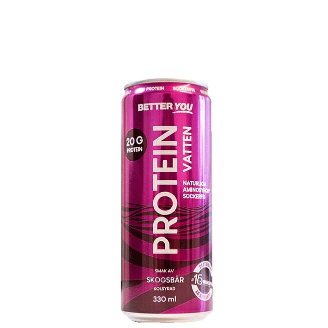 Proteinvatten Skogsbär, 330 ml Proteinvann 330 ml Skogsbær