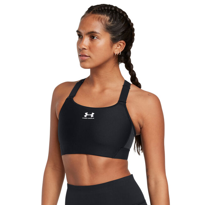 HeatGear High, Black, S HeatGear High Sports-BH Svart