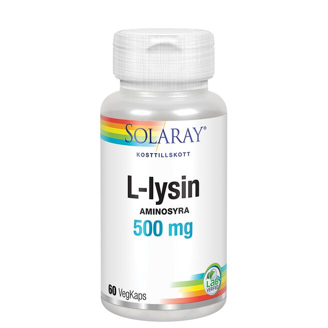 Solaray L-lysin 60 kapslar