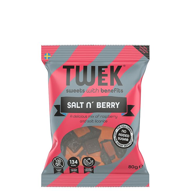 Tweek 80 g Salt n' Berry Lavkalori Godteri 80 g Salt n' Berry