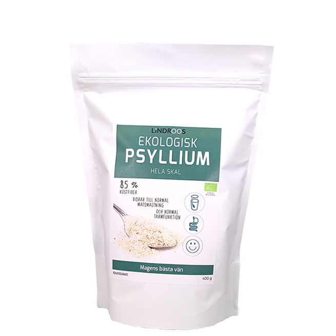 Ekologisk Psyllium Hela Skal 400 g Økologisk Psyllium Hele Skal 400 g