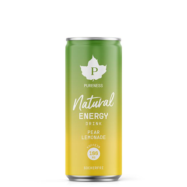 Pureness Natural Energy Drink Pear Lemonade 330 ml