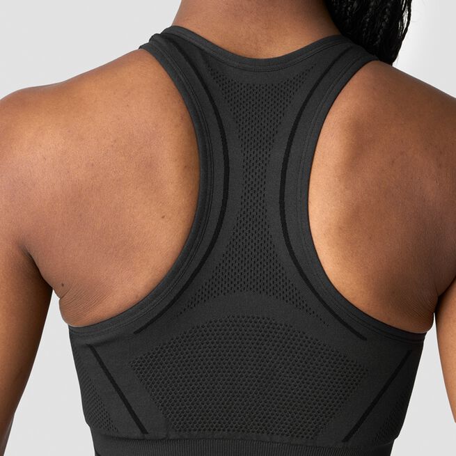 ICIW Endurance Seamless Sports Bra, Dark Grey Endurance Seamless Sports-BH Grå