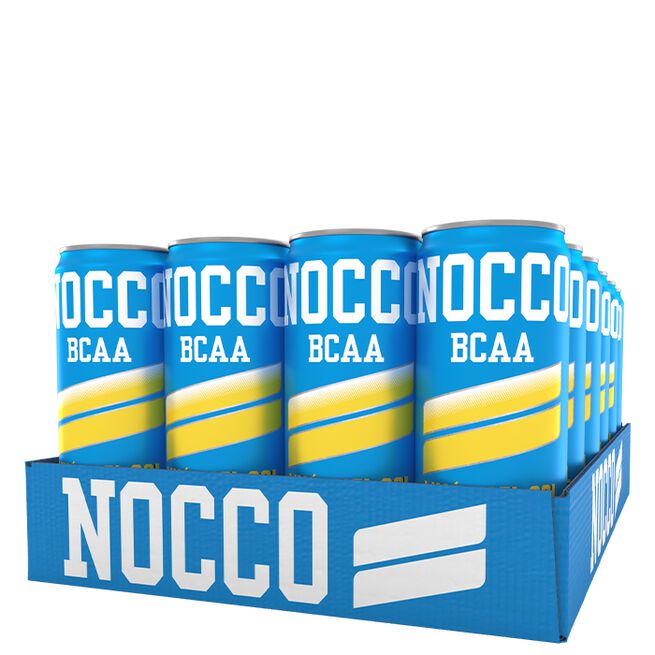 24 x NOCCO BCAA, 330 ml, Limon 24 x NOCCO BCAA, 330 ml Limon