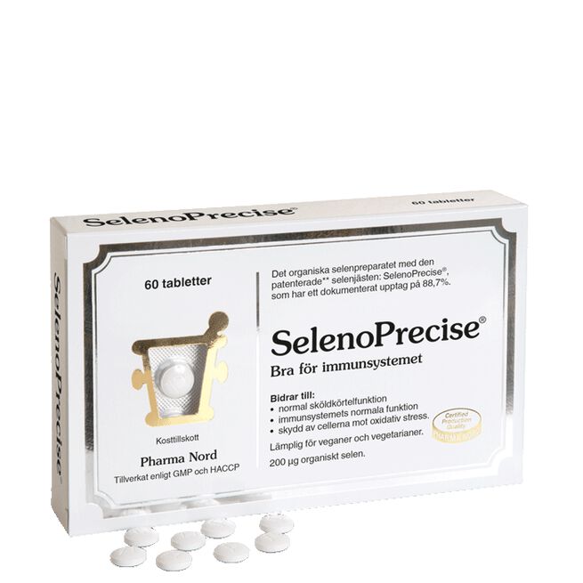 SelenoPrecise Pharma Nord SelenoPrecise 60 tabletter