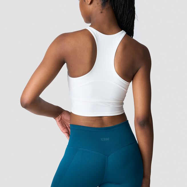 ICIW Endurance 2-in-1 Tank Top Wmn, White Endurance 2-i-1 Treningssinglet Hvit