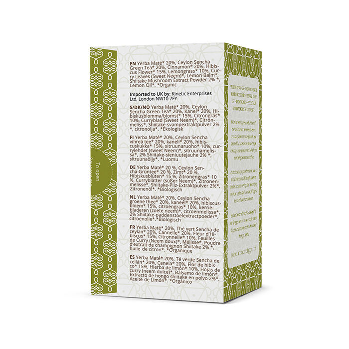 Mat&eacute; Magic med Shiitake ekstrakt, gr&oslash;nn te og mat&eacute; 16 poser &Oslash;KO