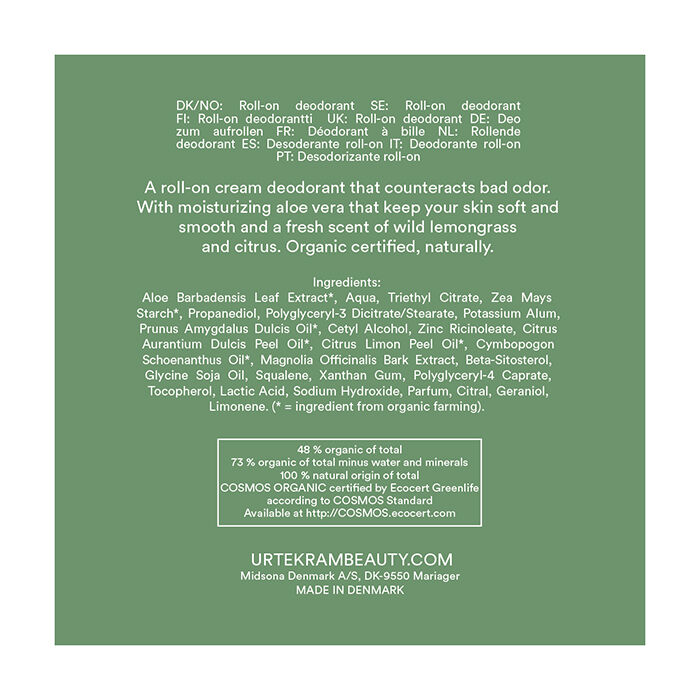 Wild Lemongrass Deo, 50 ml