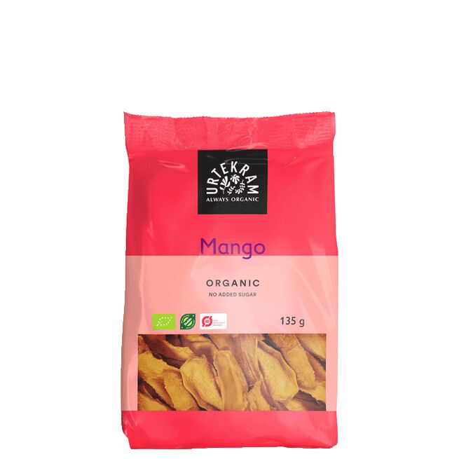 Soltørket Mango, 135 gram  Soltørket Mango 135 g