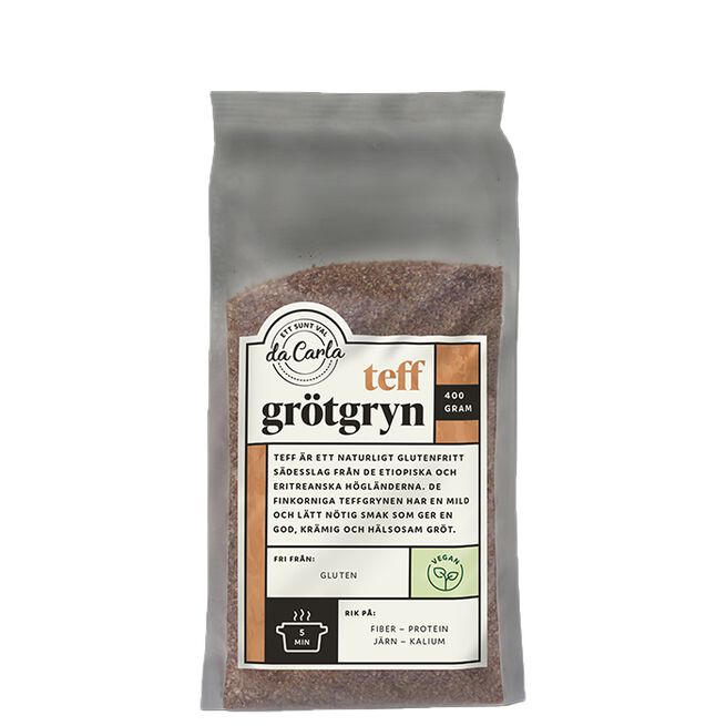 Teff Grøtgryn, 500 g Teff Grøtgryn, 400 g