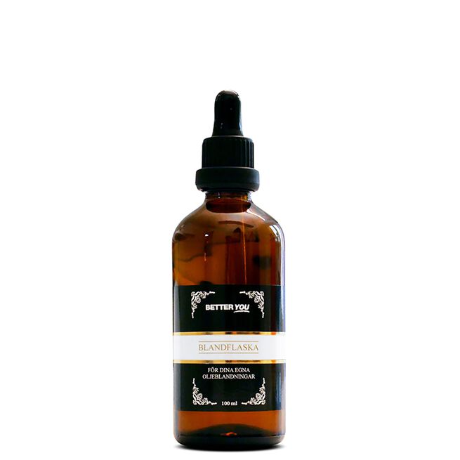 Blandflaska med pipettlock 100 ml Blandeflaske med pipettelokk 100 ml