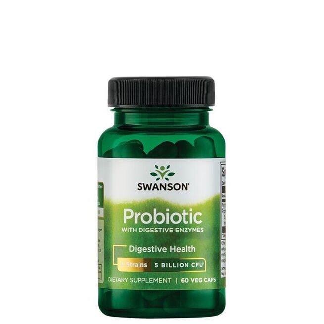 Probiotika med enzymer 60 kapslar Probiotika med enzymer 60 kapsler