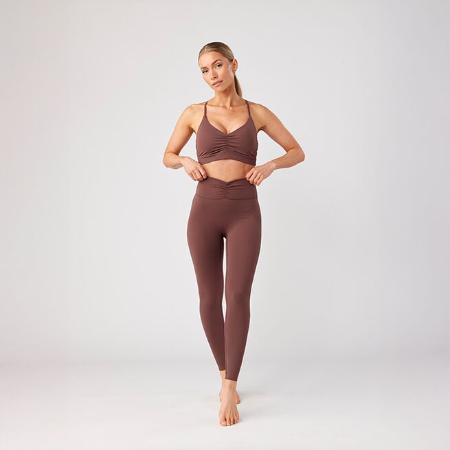 Ultimate Ruched Bra, Intense Rust, XS  Ultimate Sport-BH Rust