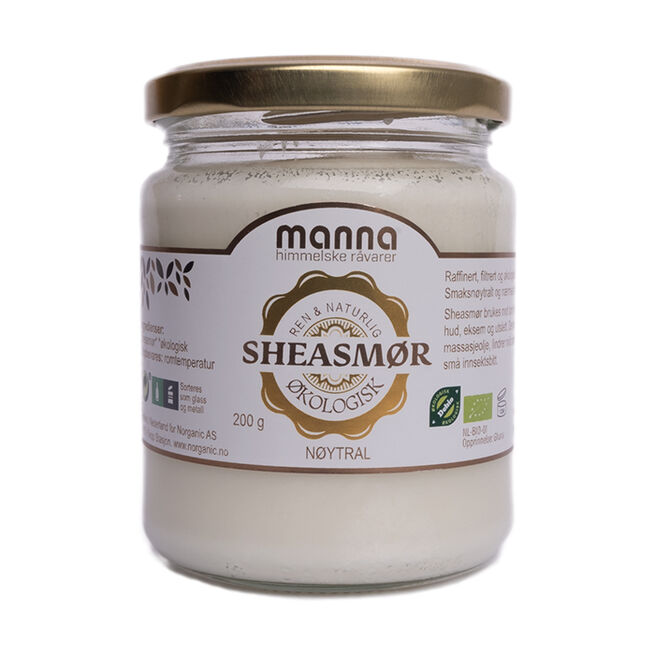 Sheasmör Neutral 200 g Sheasmør Nøytral 200 g