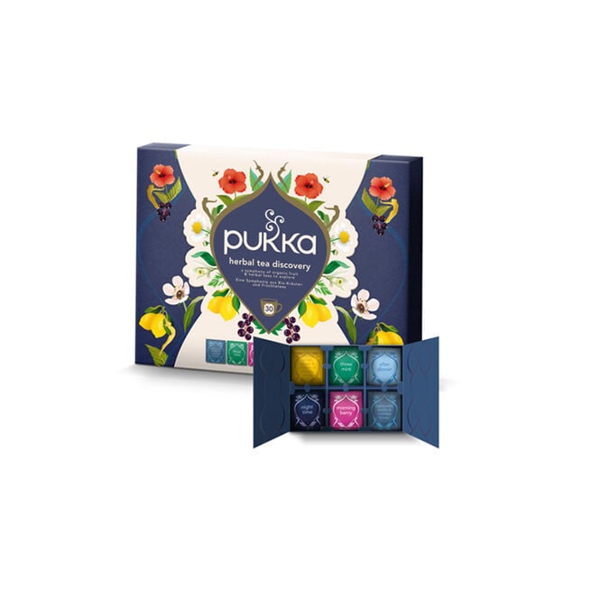 Pukka Herbal Tea Discovery EKO 30 st Te Herbal Tea Discovery ØKO 30 stk