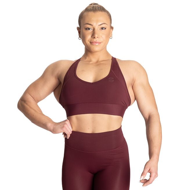 Better Bodies Core Sports Bra, Maroon Core Sports Bra, Maroon