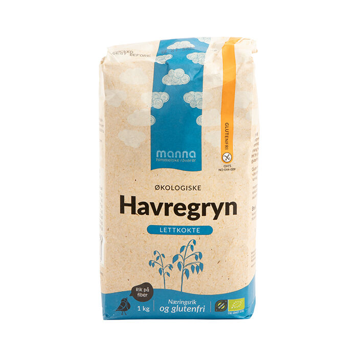 Havregryn L&auml;ttkokt Glutenfri 1 kg