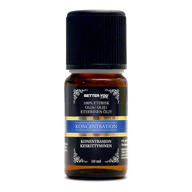 Koncentrationsolja EKO Eterisk 10 ml Eteriske Konsentrasjonolje 10 ml