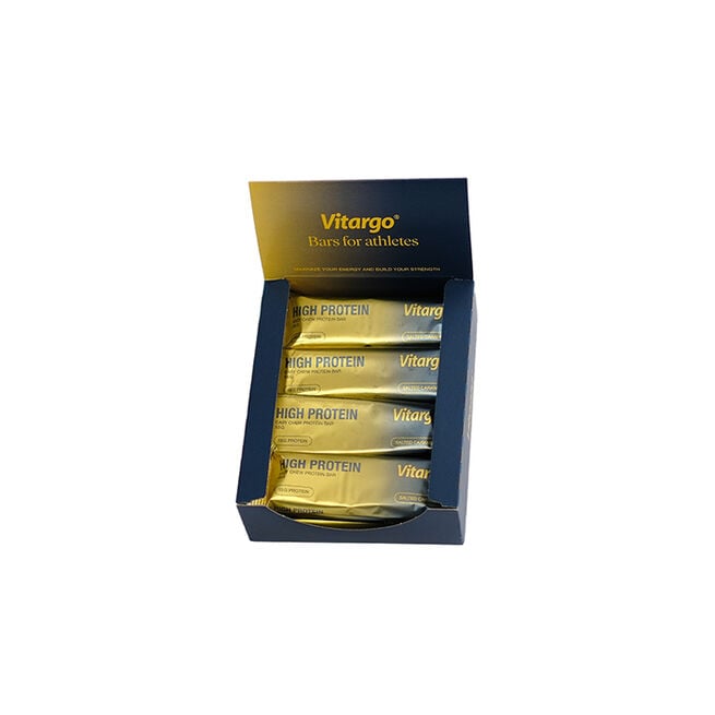 12 x Vitargo High Proteinbar 55 g Salted Caramel 12 x Vitargo High Proteinbar 55 g Salted Caramel Salted caramel