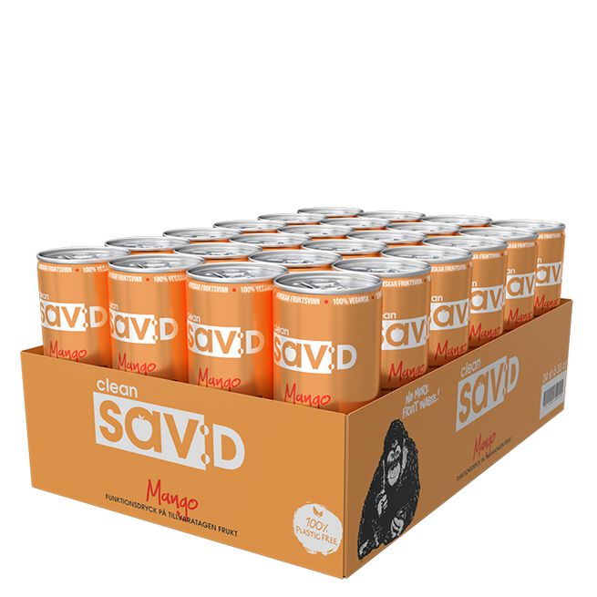 24 x Clean sav:D 330 ml Mango 24 x Clean sav:D, 330 ml Mango