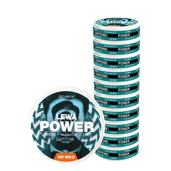 10 x LEWA Functional NoNico POWER Spearmint 10 x LEWA Functional NoNic0 POWER Spearmint