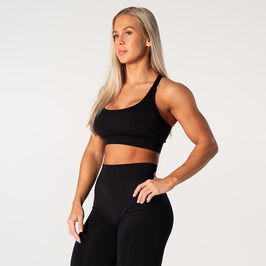 Relode Prime Scrunch Top, Black, L  Relode Prime Scrunch Top, Black