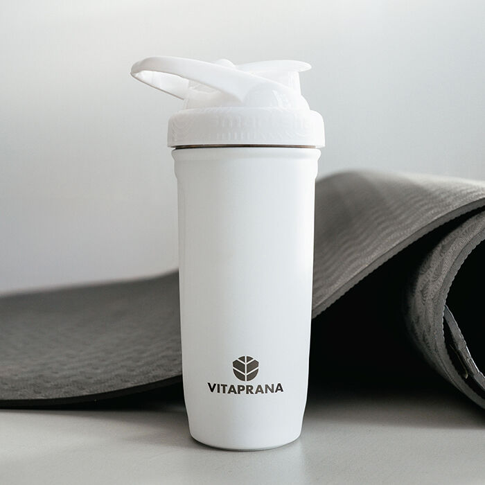 Vitaprana Stainless Steel Shaker White 900 ml