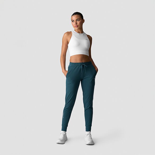 Define Seamless Cropped Tank Top, White, L  Define Seamless Cropped Topp Hvit