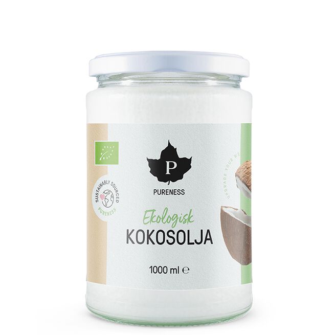 Pureness Jungfru Kokosolja Eko 1000ml Jomfru Kokosolje 1000 ml