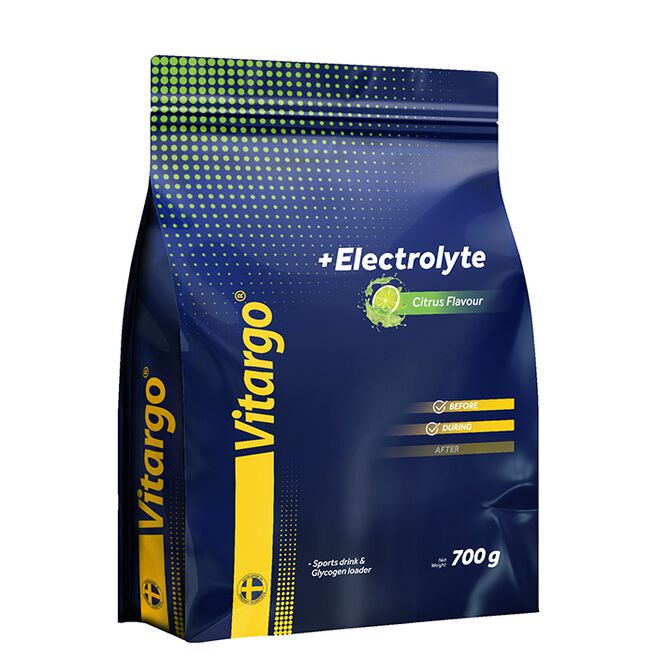 Vitargo Electrolyte, 700 g, Citrus Elektrolytt Sportsdrikk-pulver Sitrus 700 g