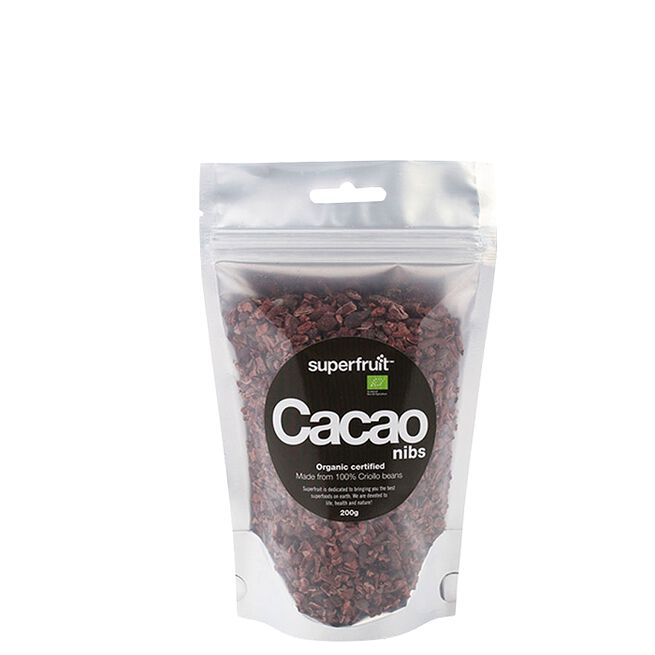 Cacao Nibs ØKO, 200 g Kakaonibs RAW ECO 200 g
