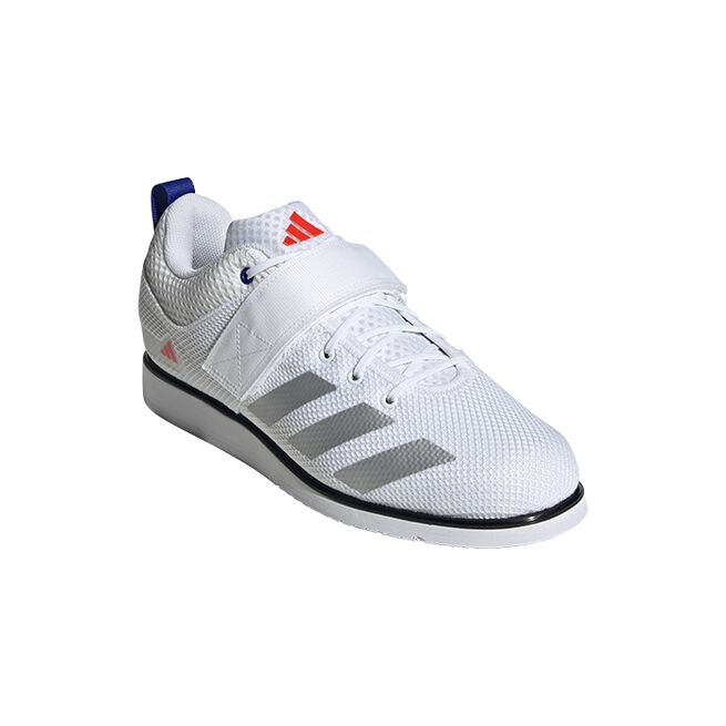 Adidas Powerlift 5, White/Silver, 40 2/3  Powerlift 5 Sko Hvit Sølv