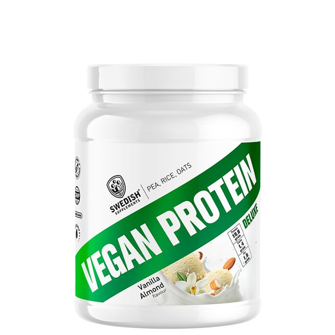 Vegan Protein Deluxe, 750 g Vanilla Almond Vegan Protein Deluxe 750 g Vanilla Almond