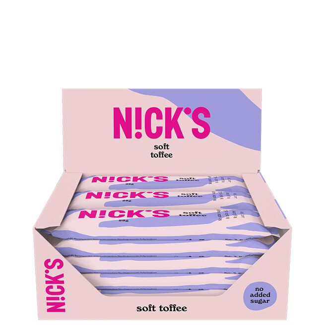 15 x Chokladbar Soft Toffee 28 g 15 x NICKS Sjokoladebarer 28 g Soft Toffee Toffee