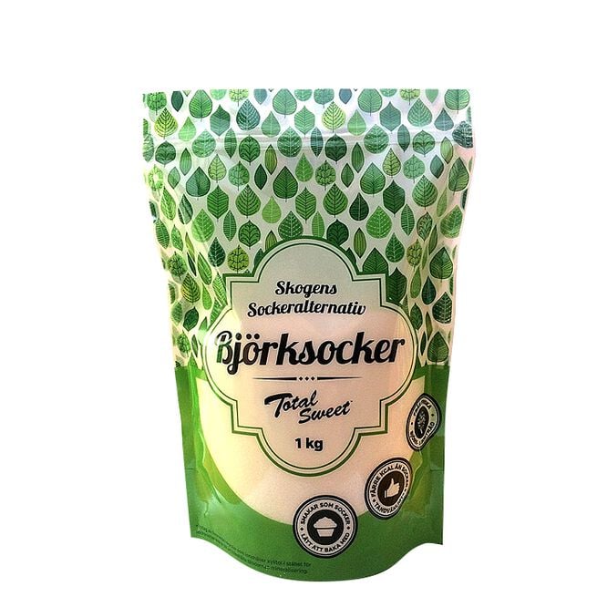 Bjørkesukker Total Sweet, 1 kg Bjørkesukker Total Sweet, 1 kg Xylitol
