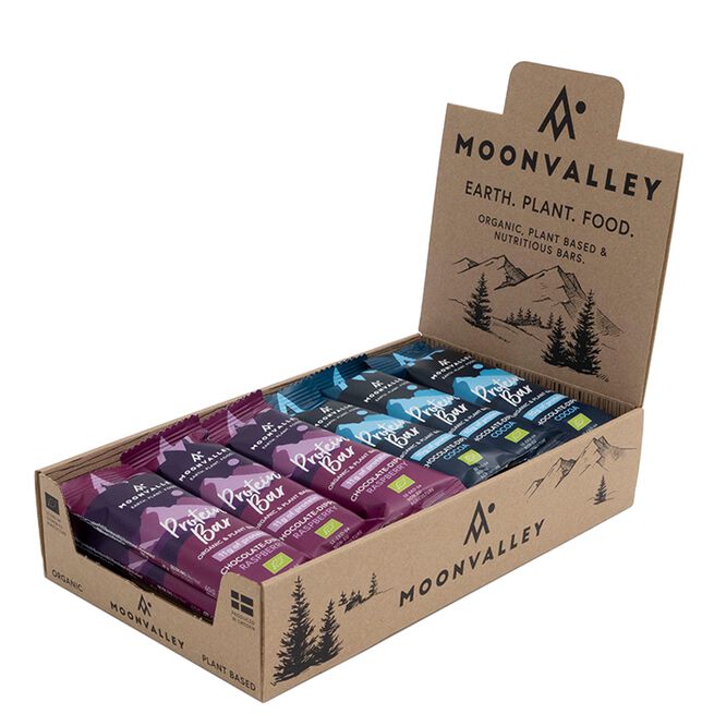 18 x Proteinbar Chocolate Mixlåda 60 g 18 x Proteinbar Sjokolade Mixbox 60 g