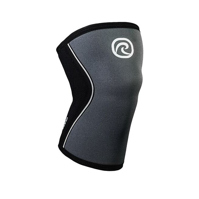 RX Knee Sleeve, 5mm, Steel Grey/Black, M RX Knestøtte 5mm Grå/Svart