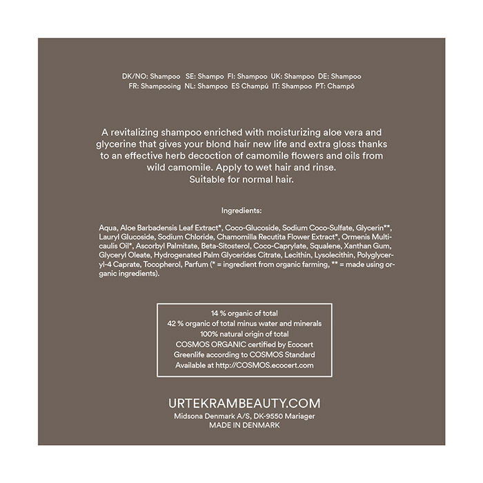 Shampoo Camomile - Blond Hair, 250 ml