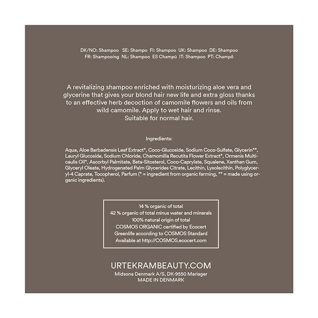 Schampo Camomile För Ljust Hår 250 ml  Shampoo Camomile - Blond Hair, 250 ml