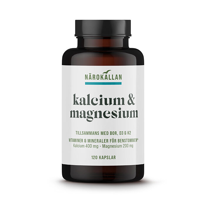 Kalcium & Magnesium 120 kapsler