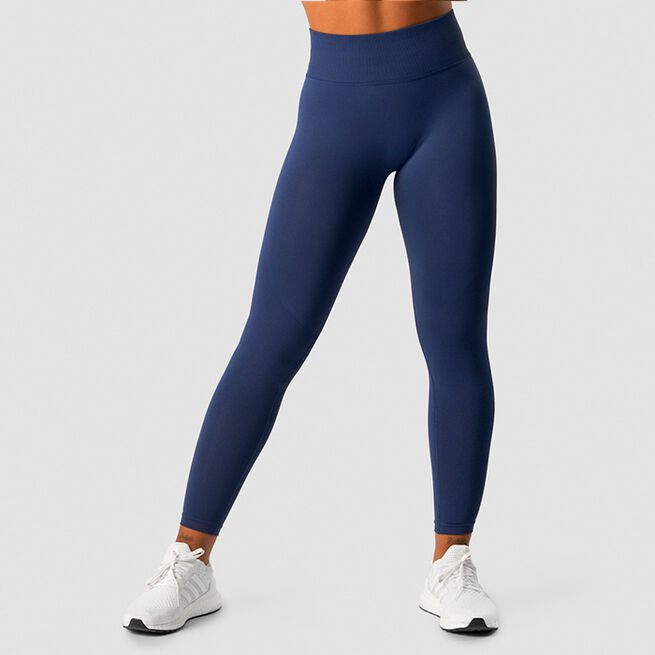 Define Seamless V-shape Tights, Navy, L Define Sømløs Treningstights Marineblå