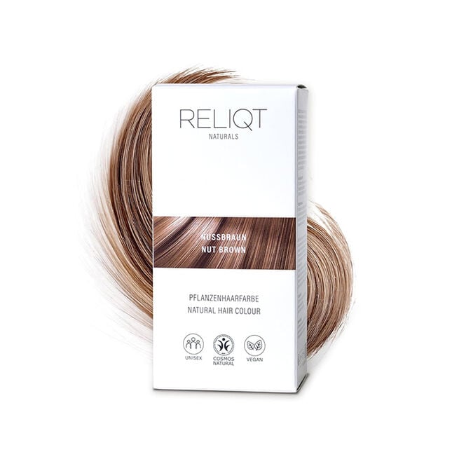 Natural Hair Colour Nut Brown 100g Naturlig Hårfarge Nøttebrun 100g