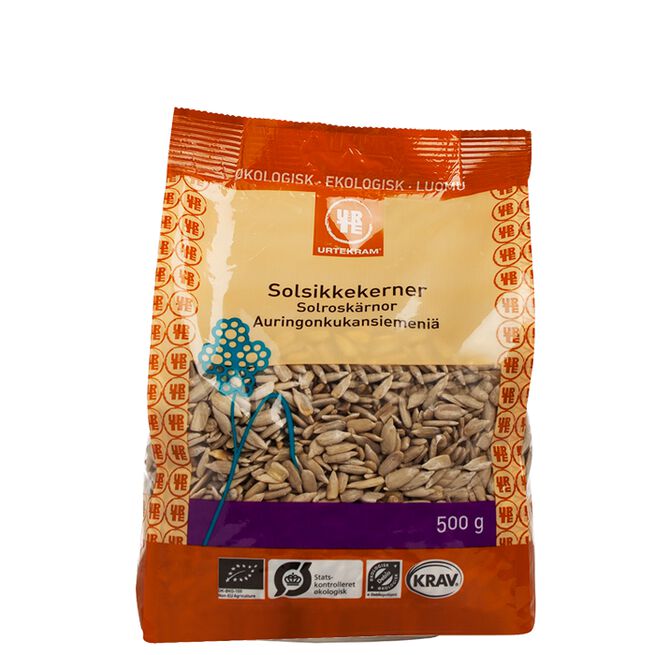 Solroskärnor Urtekram Solsikkekjerner 500 g