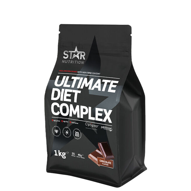 Star nutrition Ultimate Diet Complex Chocolate choklad Ultimate Diet Complex Måltidserstatning 1 kg Choklad