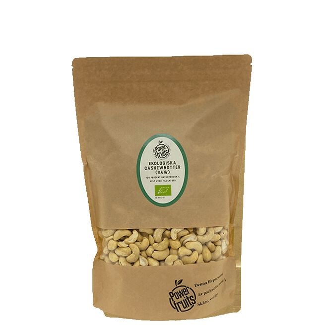 Ekologiska Cashewnötter, 500 g Økologiske Cashewnøtter 500 g