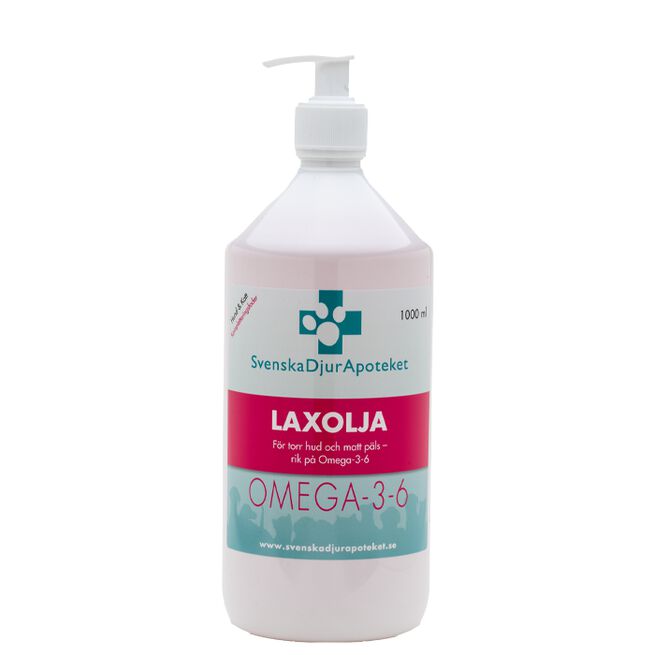 Svenska DjurApoteket Laxolja 1000 ml Laksolje 1000 ml