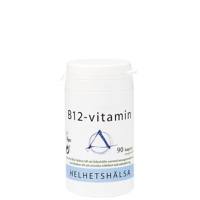 B12-vitamin, 90 kapsler 