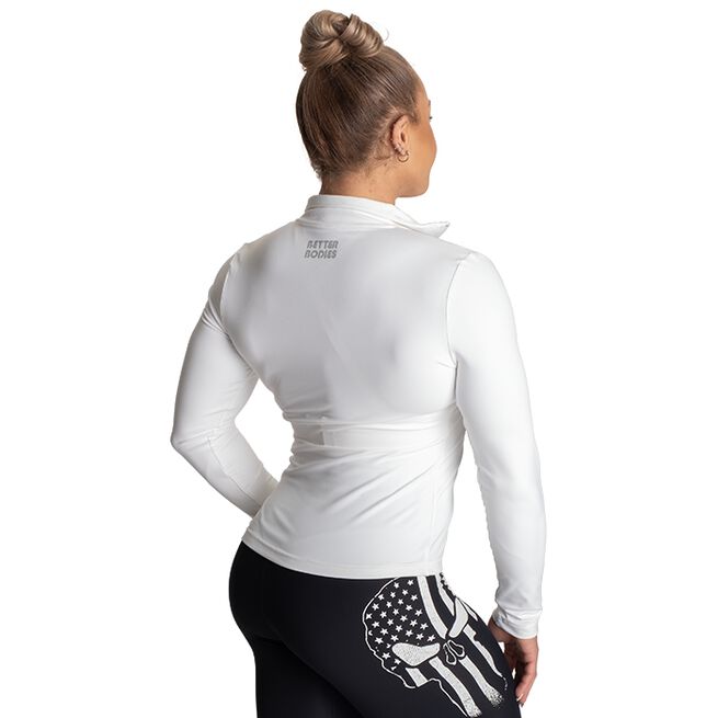 Better Bodies Core Jacket, White Core Jacket, White