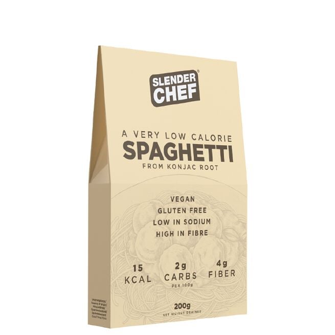 Slender Chef Spaghetti, 200 g Lavkalori Spaghetti 200 g
